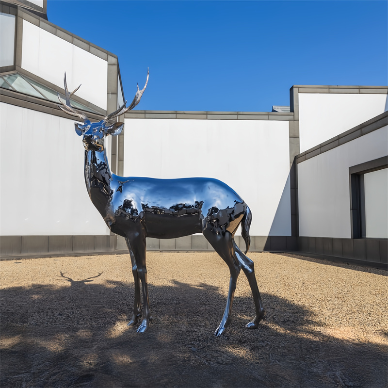 不锈钢动物类雕塑定制